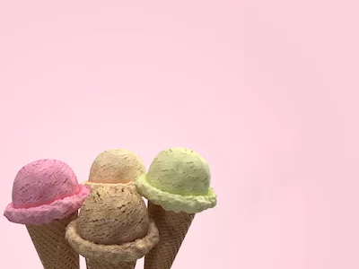 3D Ice cream