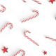 Candy canes with stars - Candy canes
