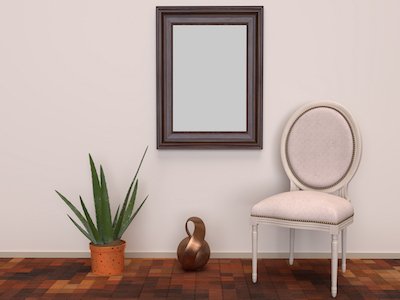 3D Chair and frame
