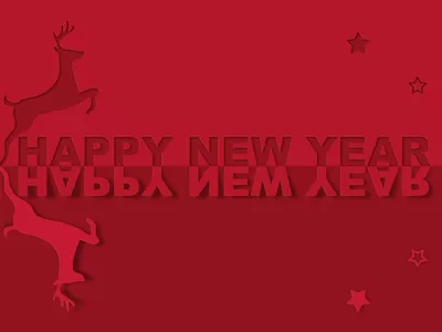 Red new year background