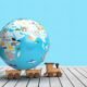 3D Earth with kids train - 3D Earth with train