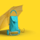 3D Umbrella with shopping trolley - 3D Umbrella with shopping trolley