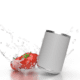 3D Tomato sauce can with tomatoes - 3D Tomato sauce can with tomatoes